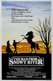 Poster for the movie "The Man from Snowy River"